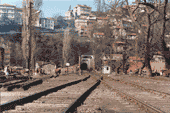 ZONGULDAK - NORTH OF THE TRAIN STATION - THE 1ST TUNNEL OF 52