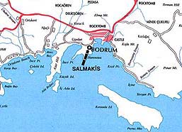 Salmakis'in yeri...