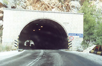 �AMDAG Tunnel (between Kemer & Antalya)