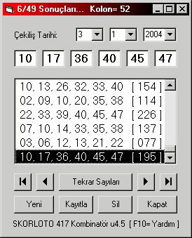 2003 Sonu�ları