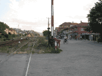 Hisar�n�/Filyos (the railway gate and center of Filyos town)