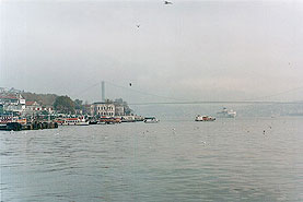 Bosphorus (Istanbul Strait), Beshiktash District, Atat�rk (The 1st Bogazici) Bridge