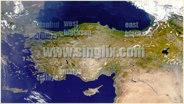 ASIA MINOR (Turkey and Neigbor Countries)