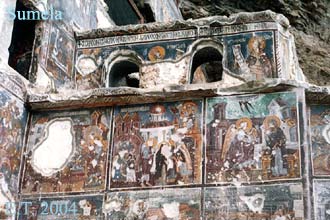 Sumela Monastery Frescoes