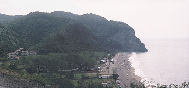 Göbü Beach (on the 20 kilometers east of Zonguldak)