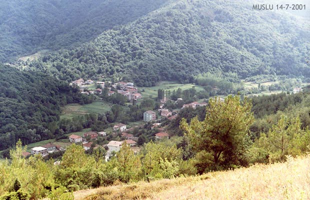 View to MUSLU Village (from Tepek�y Hill) 14-7-2001