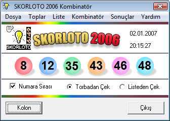 SKORLOTO 2006 COMBINATOR (v5.3) in Turkish